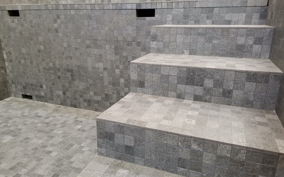 Ceramic Mosaics 5×5 cm Kstone Grey
